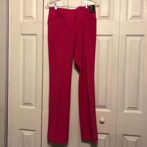 Hot Pink bootcut dress pants - NY&C